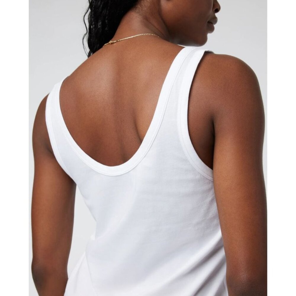 Vuori White Scoop Neck Tank Top - Picture 5 of 11